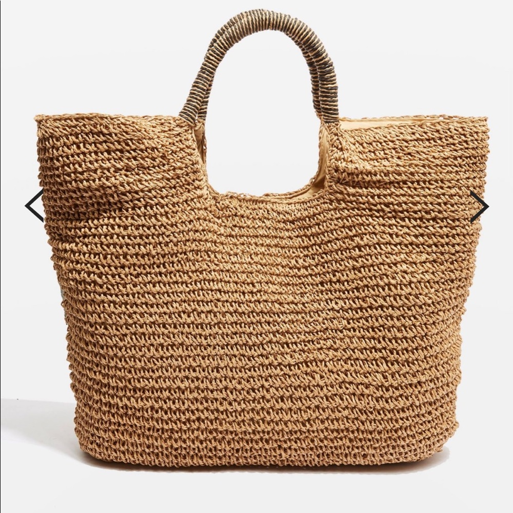 Topshop Straw Tote